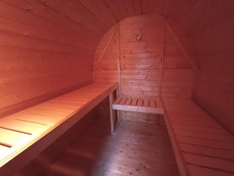 Ontspannen in onze sauna