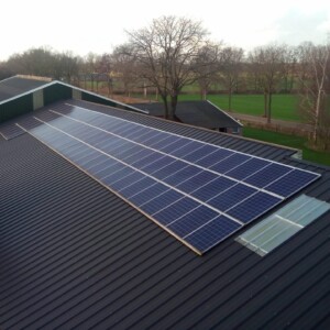 Zelf opwekken Zonnepanelen B&B In de wei