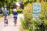 Fietsen in Noord Brabant B&B in de wei