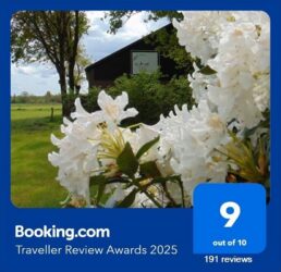 Booking Award 2025 voor B&B in de wei