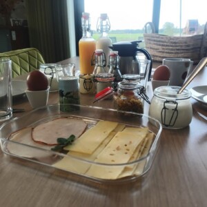 Verspilling tegen gaan Ontbijt B&B In de wei